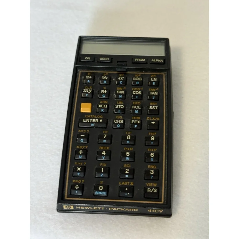 HP-41CV Vintage Hewlett Packard Programmable Scientific Calculator Tested Clean‎